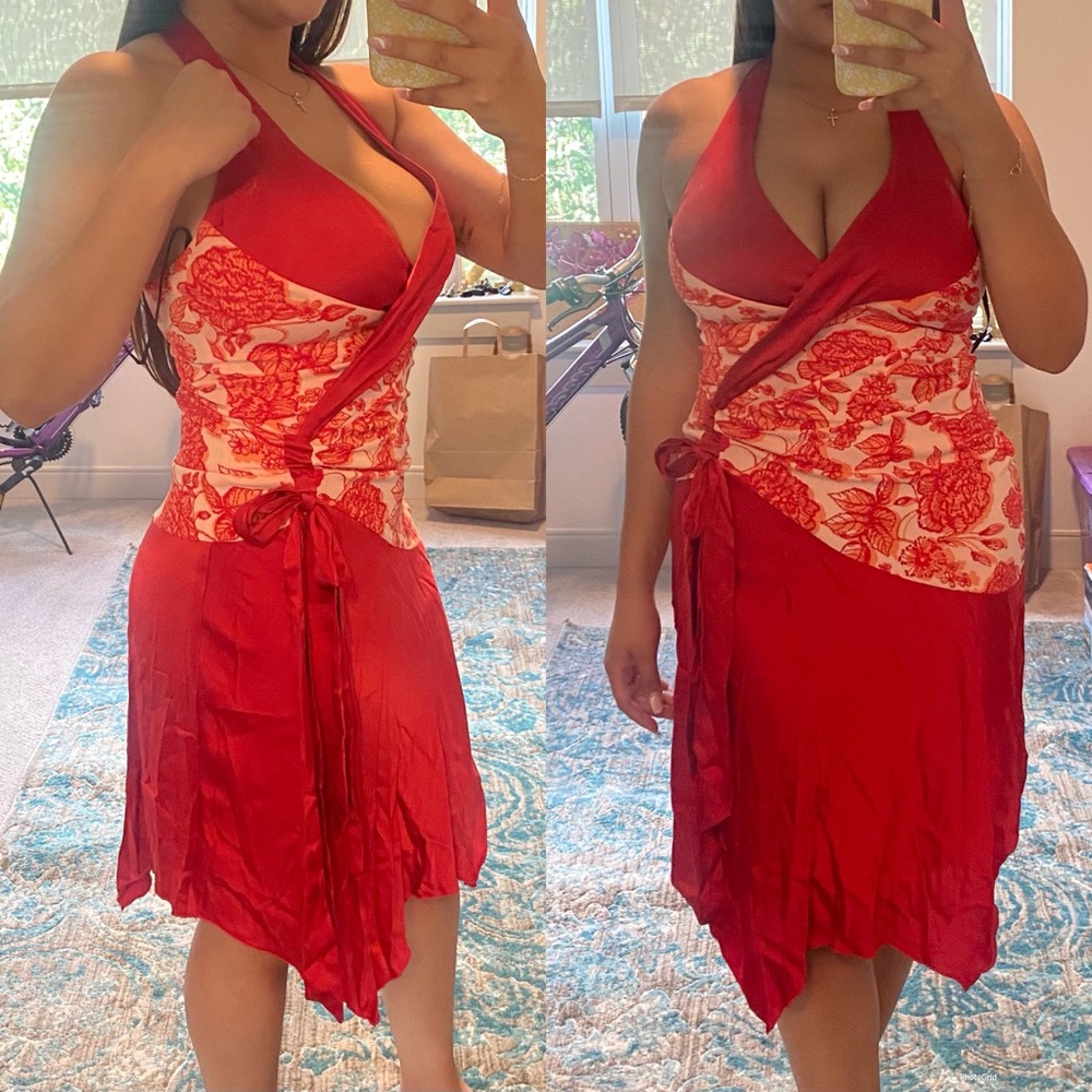 Red Bebe Dress